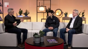 Intel's Mitch Koyama and Arqit's David Kettle are intereviewed by MWL at MWC Barcelona 2026